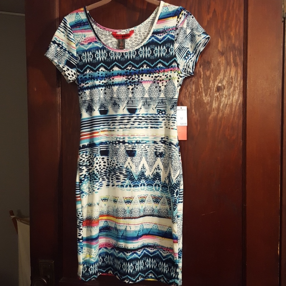 Printed t-shirt dress